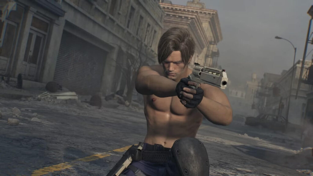 Resident Evil 9 Leon Shirtless
