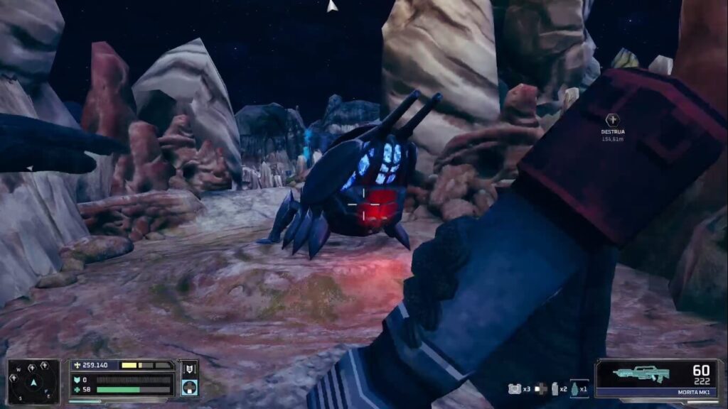 Starship Troopers Gameplay Blue Beetle