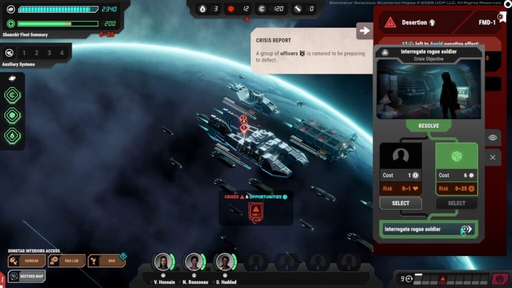 Battlestar Galactica Gameplay