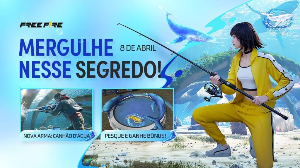Free Fire Segredo dos Mares