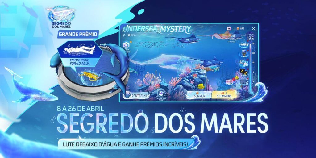 Free Fire Segredo dos Mares