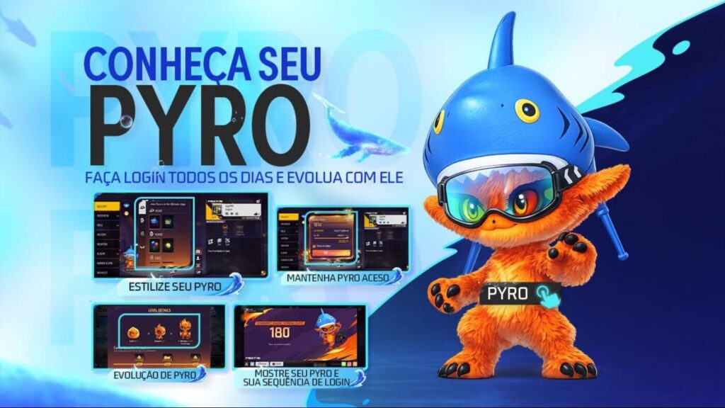 Free Fire Segredo dos Mares 4