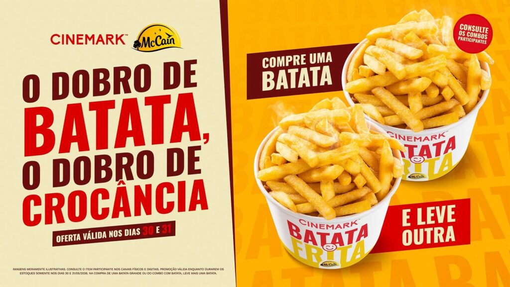 Cinemark dia da batata