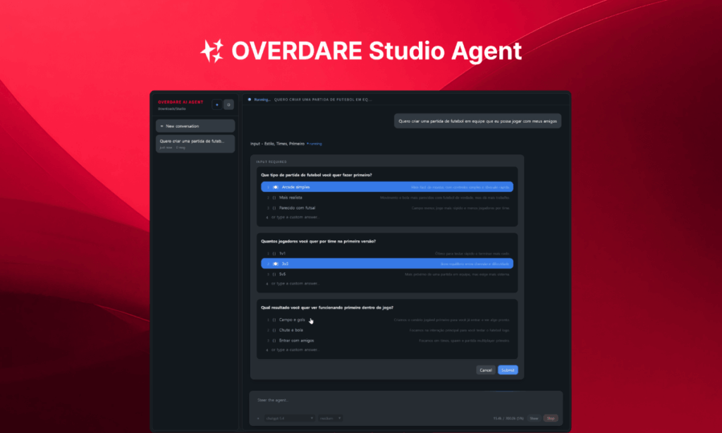 OVERDARE Studio Agent