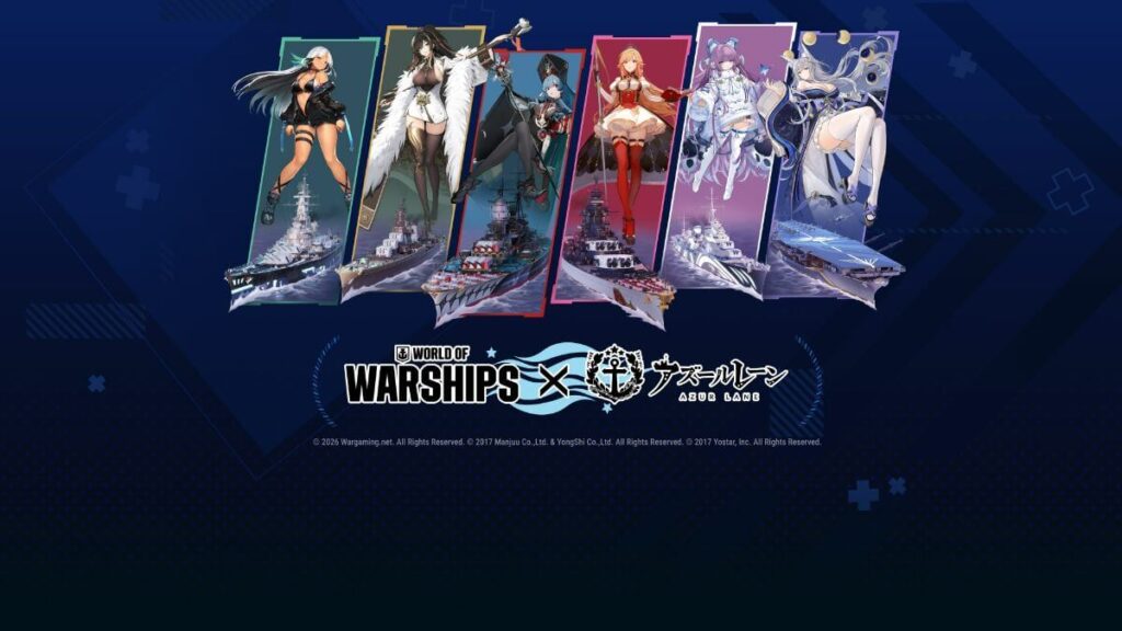 World of Warships Azul Lane