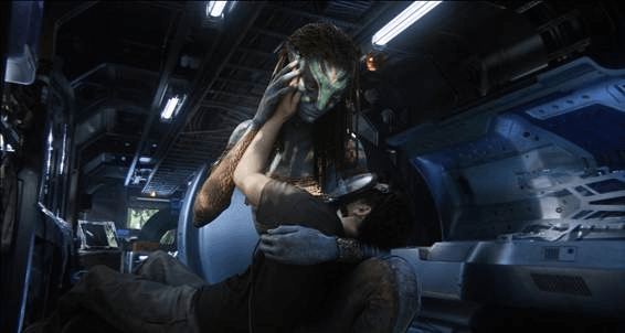 Neytiri salva Jake