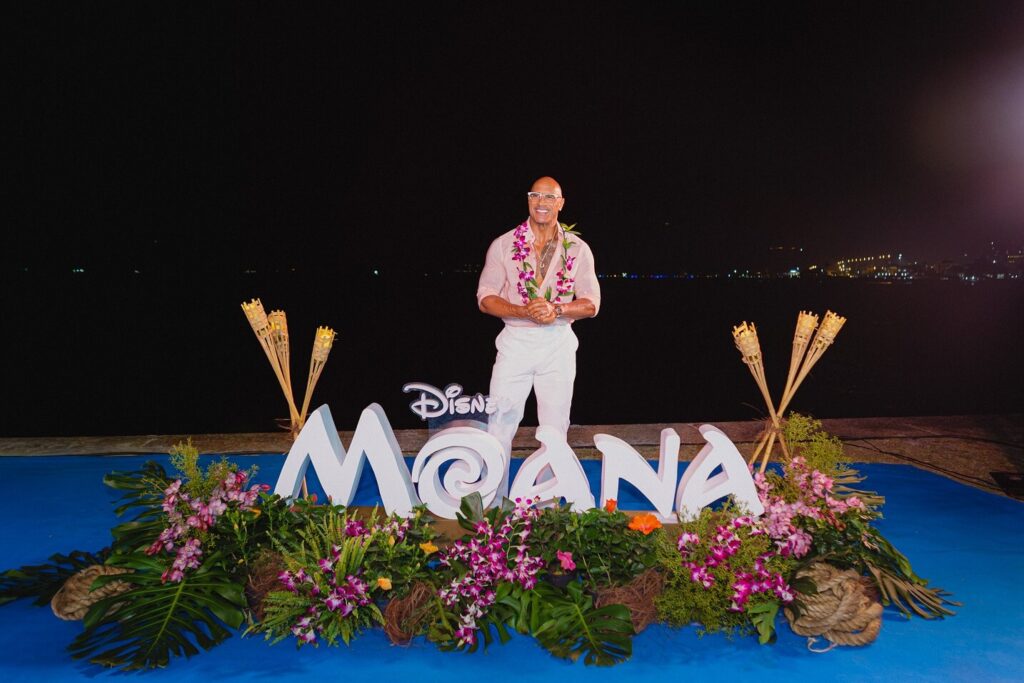 Moana The Rock