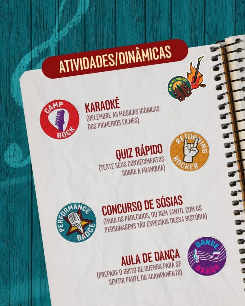 Camp Rock Encontro Agenda