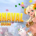 Ragnarök Online LATAM recebeu hoje (3) uma nova atualização de conteúdo. Ao longo do mês de março, os jogadores poderão participar de atividades como o tradicional Evento de Carnaval em Brasilis e aproveitar o aguardado Evento de Refino, além de conferir novos visuais e explorar as possibilidades do recém-chegado Artefato Oval Plumado.