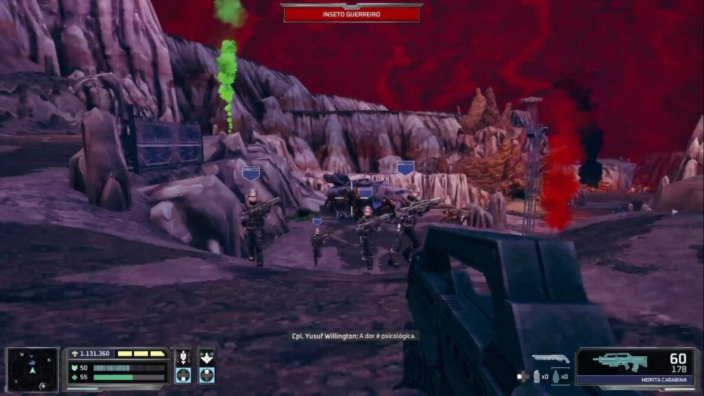 Starship Troopers Gameplay Esquadrão