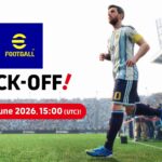 eFootball kick-off