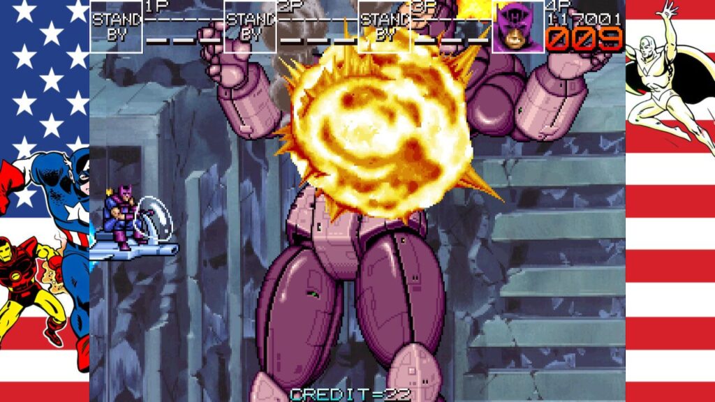 Captain America and the Avengers Gameplay