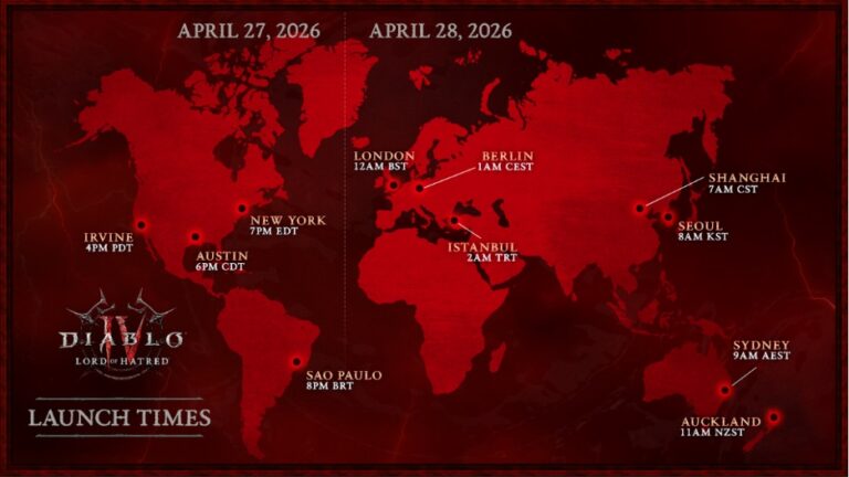 Diablo IV LoH Lançamento