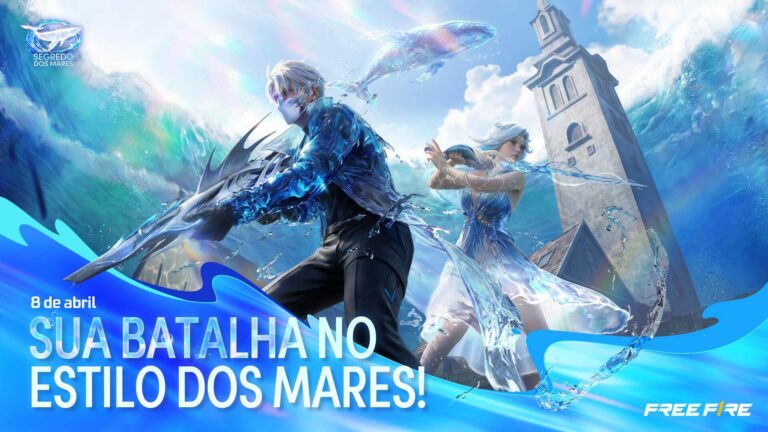 Free Fire Segredo dos Mares