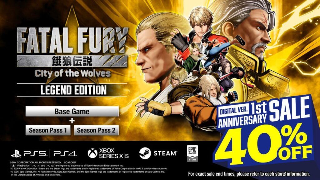 Fatal Fury City of the Wolves