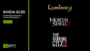 MORTAL SHELL II E THE SINKING CITY 2 CHEGAM NESTA SEMANA COM SUPORTE A DLSS 4.5